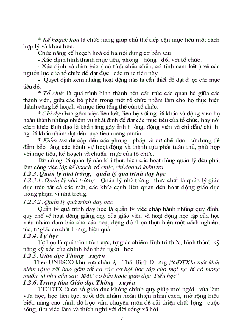 image for page Các biện pháp chủ yếu quản lý hoạt động tự học của học viên Trung tâm GDTX thành phố Yên Bái