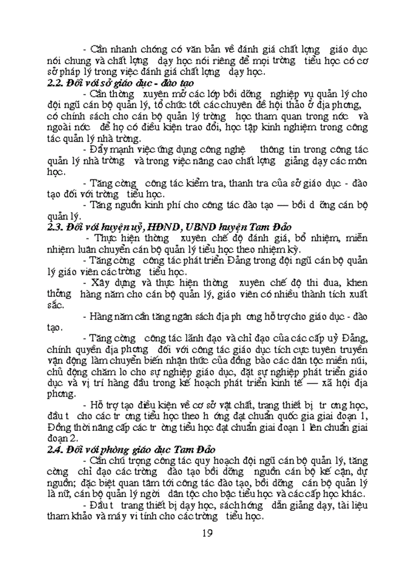 image for page Biện pháp quản lý hoạt động dạy học của hiệu trưởng các trường tiểu học huyện Tam Đảo Vĩnh Phúc