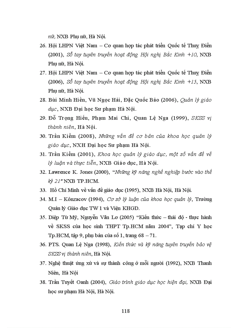 image for page Biện pháp phối hợp nhà trường với Hội LHPN để giáo dục sức khoẻ sinh sản cho HS các trường THPT thành phố Ninh Bình