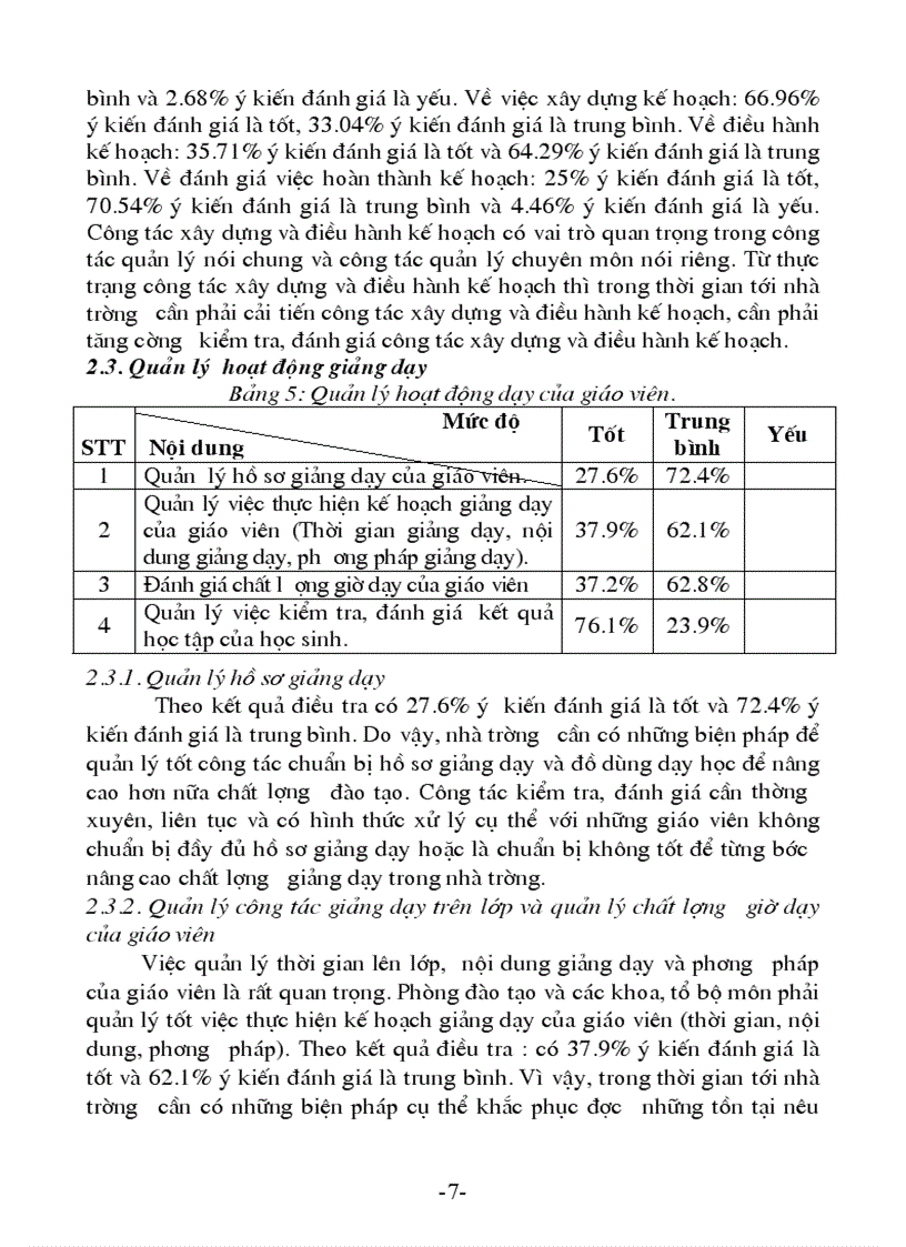 image for page 1số biện pháp quản lý chuyên môn của hiệu trưởng trường cao đẳng nông lâm Bắc Giang