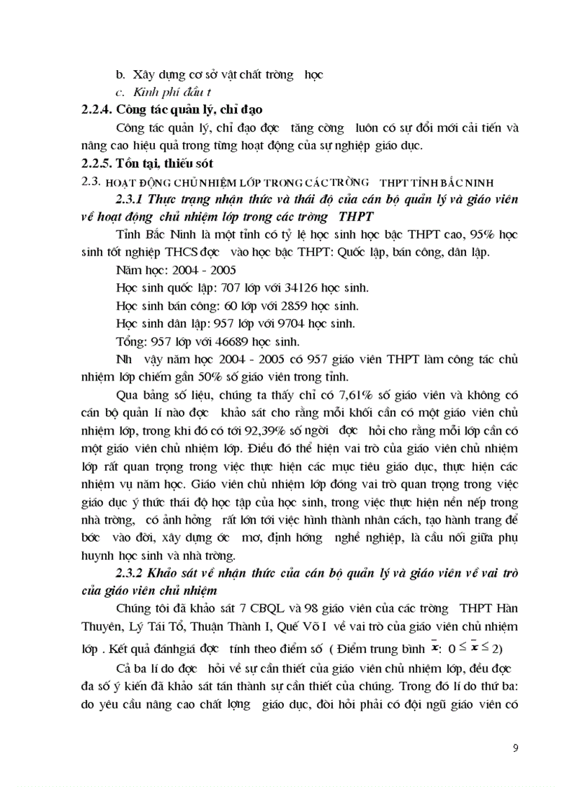 image for page 1số biện pháp tăng cường quản lý của hiệu trưởng đối với hoạt động chủ nhiệm lớp trong các trường THPT tỉnh Bắc Ninh