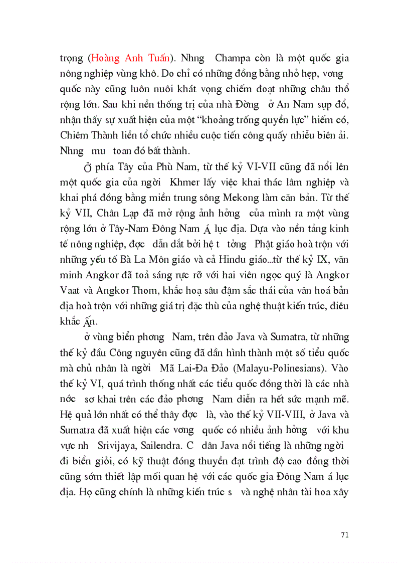 image for page Quan hệ giữa vương quốc cổ CHAMPA với các nước trong khu vực 1