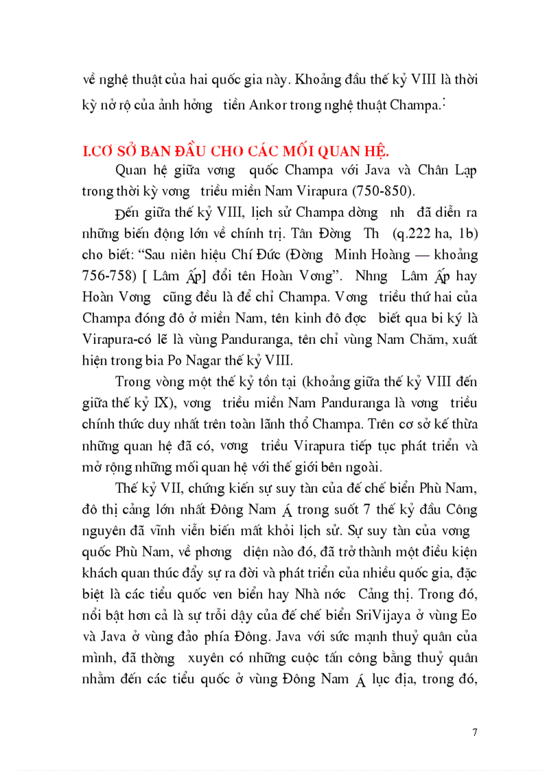 image for page Quan hệ giữa vương quốc cổ CHAMPA với các nước trong khu vực từ đầu đến thế kỷ XV 1