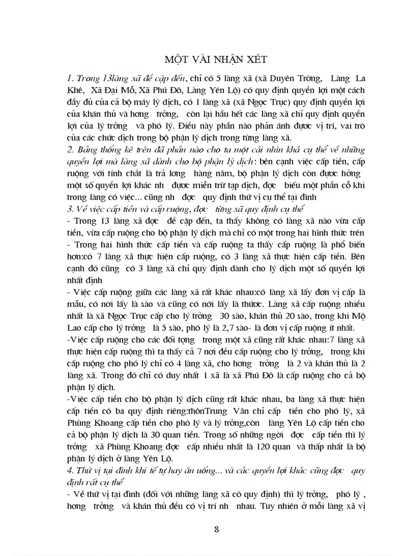 image for page Vài nét về làng xã Việt Nam và một số quyền lợi của bộ phận lý dịch kỳ dịch trong làng xã