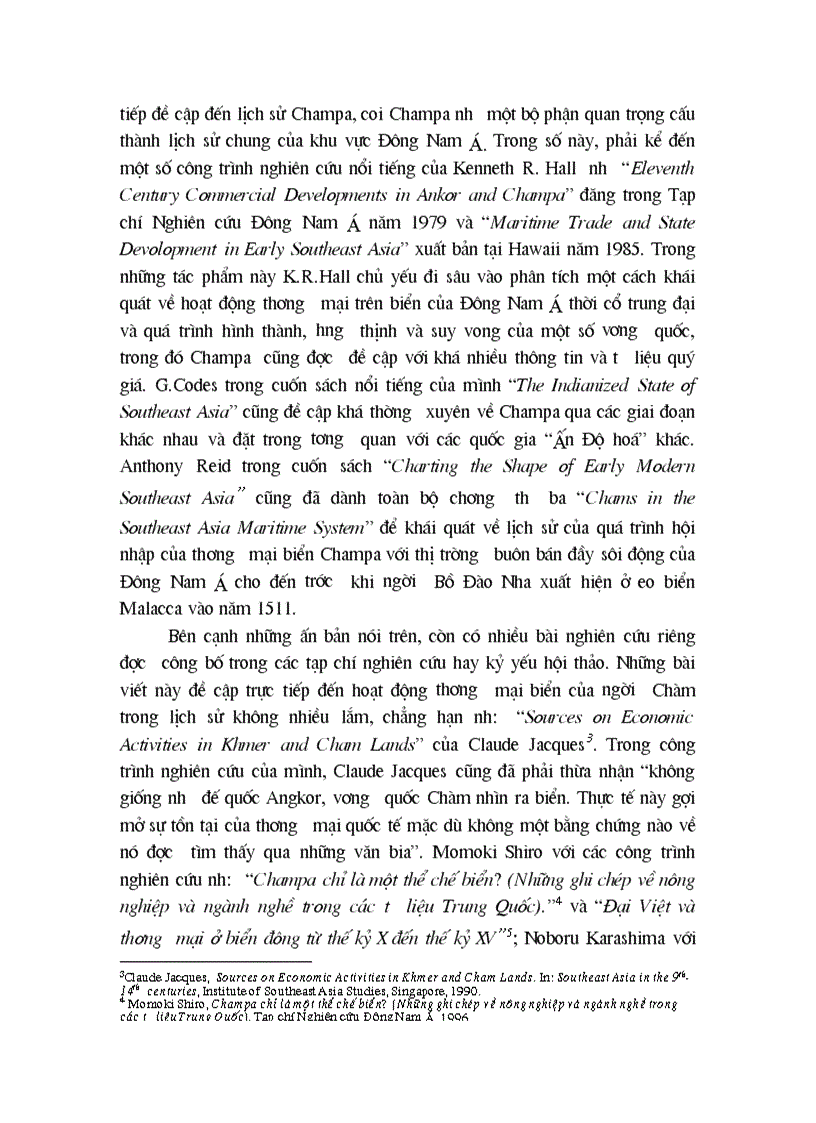 image for page Quan hệ thương mại của vương quốc Champa trong bối cảnh thương mại khu vực Đông Nam á thời cổ trung đại từ thế kỷ VII đến thế kỷ XV 1
