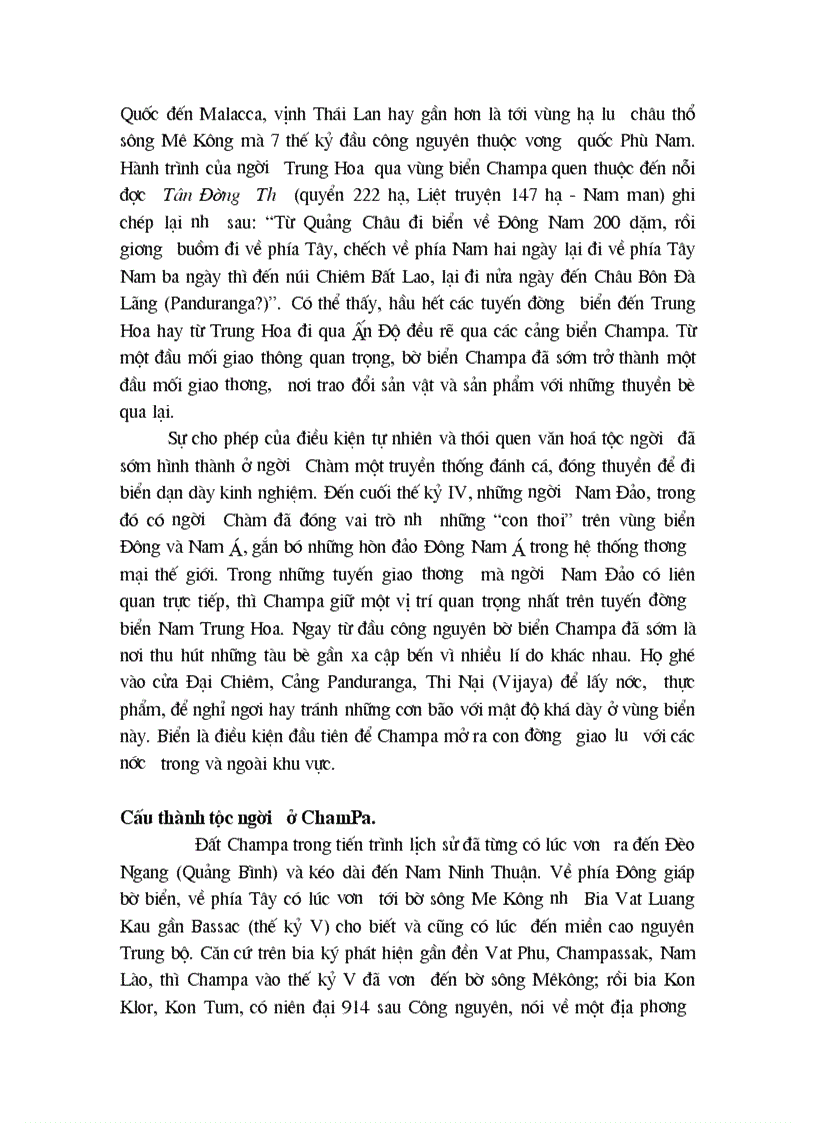 image for page Quan hệ thương mại của vương quốc Champa trong bối cảnh thương mại khu vực Đông Nam á thời cổ trung đại từ thế kỷ VII đến thế kỷ XV 1