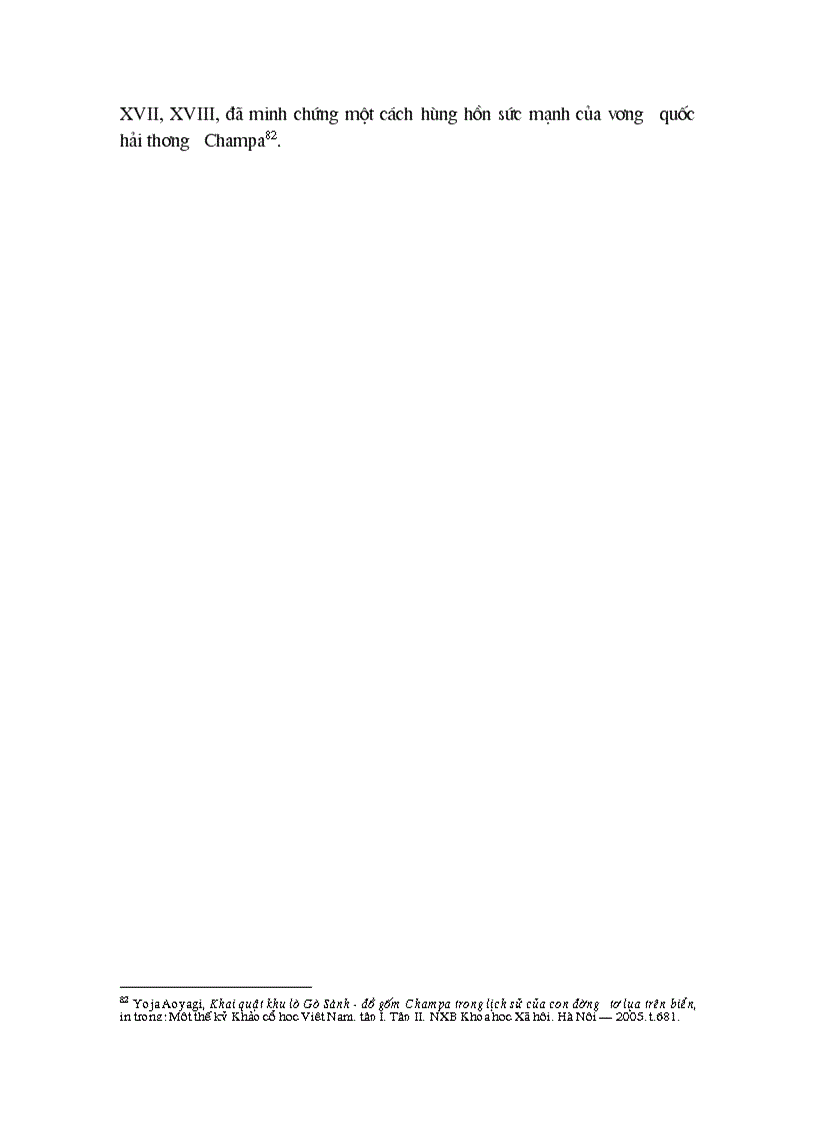 image for page Quan hệ thương mại của vương quốc Champa trong bối cảnh thương mại khu vực Đông Nam á thời cổ trung đại từ thế kỷ VII đến thế kỷ XV 1