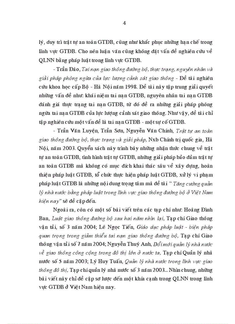 image for page Tăng cường quản lý nhà nước bằng pháp luật trong lĩnh vực giao thông đường bộ ở Việt Nam hiện nay 1