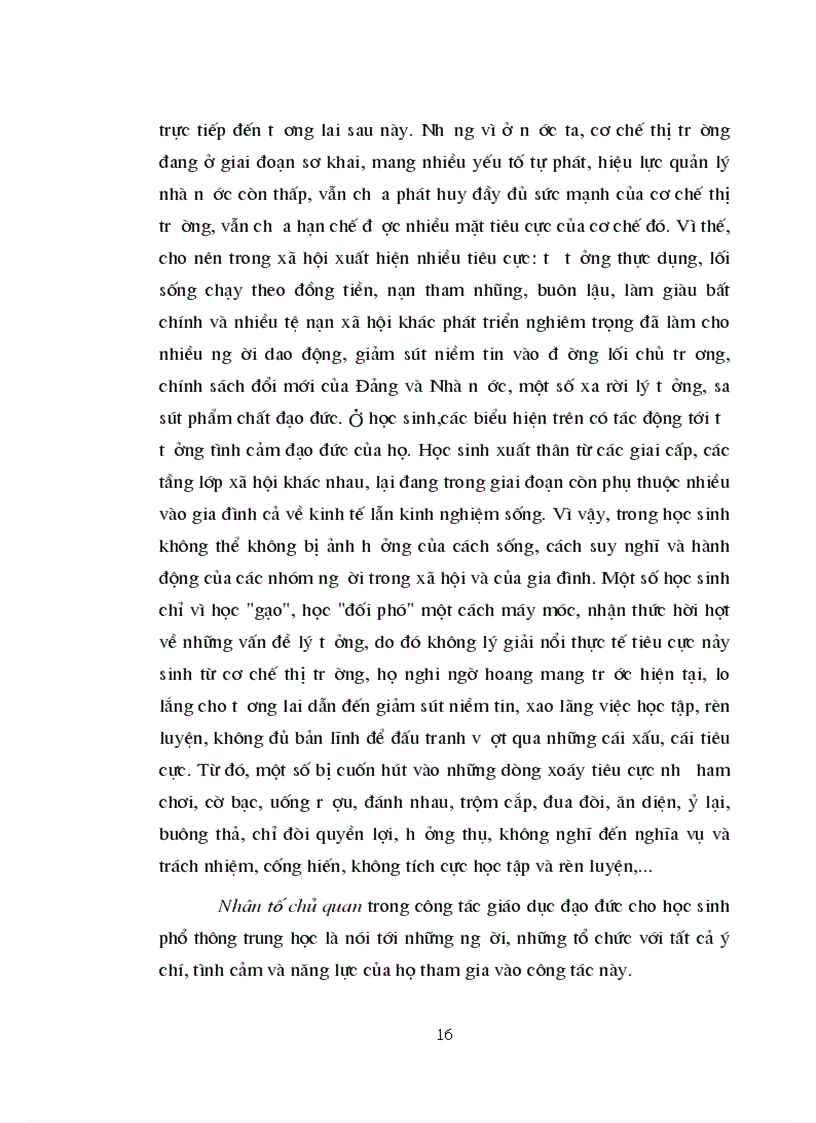 image for page Những giải pháp định hướng nâng cao vai trò nhân tố chủ quan trong giáo dục đạo đức cho học sinh phổ thông trung học hiện nay