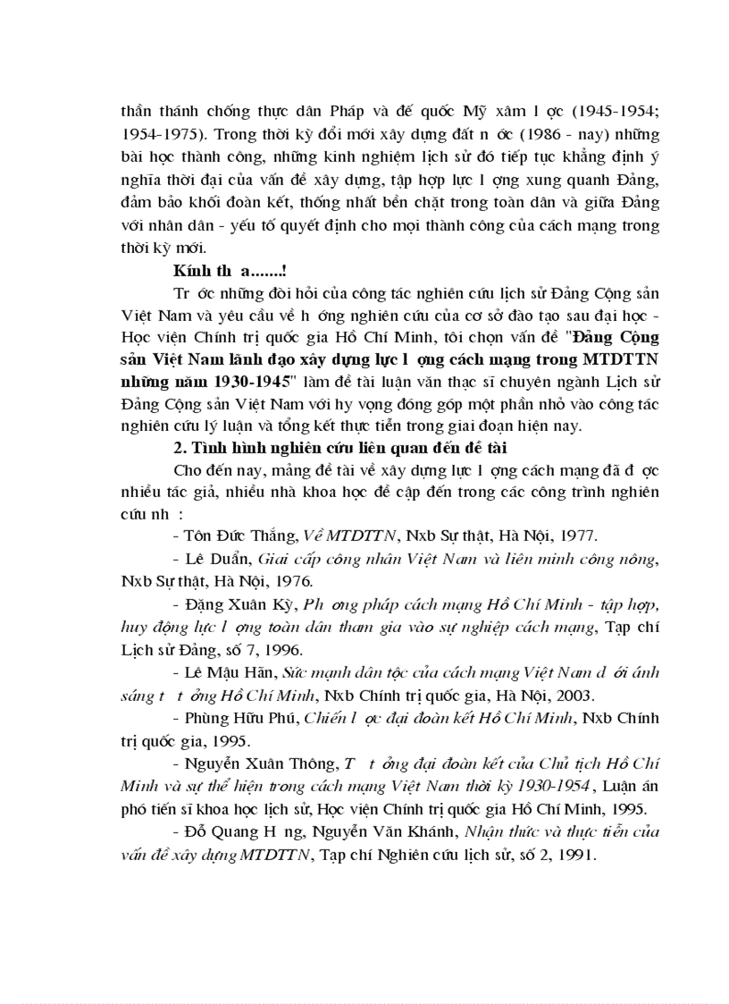 image for page Đảng Cộng sản Việt Nam l nh đạo xây dựng lực lượng cách mạng trong MTDTTN những năm 1930 1945