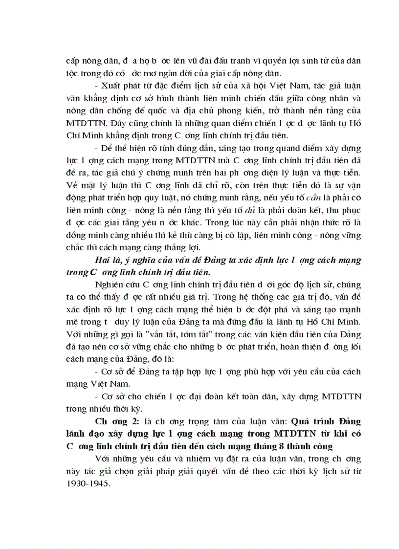 image for page Đảng Cộng sản Việt Nam l nh đạo xây dựng lực lượng cách mạng trong MTDTTN những năm 1930 1945