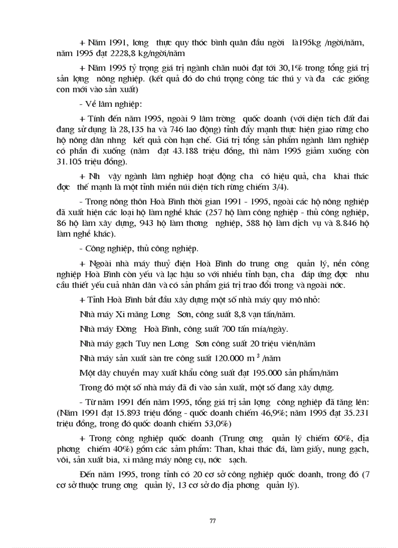 image for page Đặc điểm về điều kiện tự nhiên dân số lao động và lịch sử truyền thống của tỉnh Hoà Bình