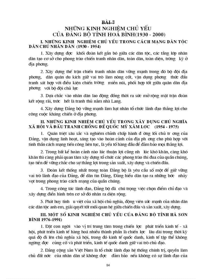 image for page Đặc điểm về điều kiện tự nhiên dân số lao động và lịch sử truyền thống của tỉnh Hoà Bình