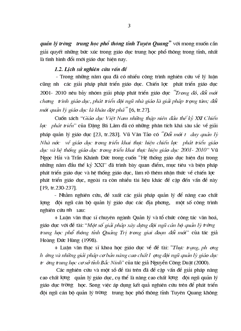 image for page Các biện pháp phát triển đội ngũ cán bộ quản lý trường trung học phổ thông tỉnh Tuyên Quang