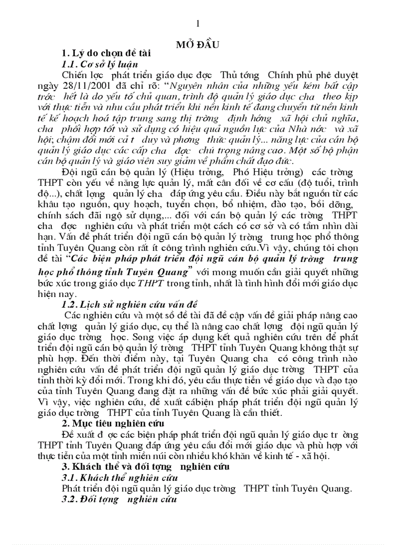 image for page Các biện pháp phát triển đội ngũ cán bộ quản lý trường trung học phổ thông tỉnh Tuyên Quang