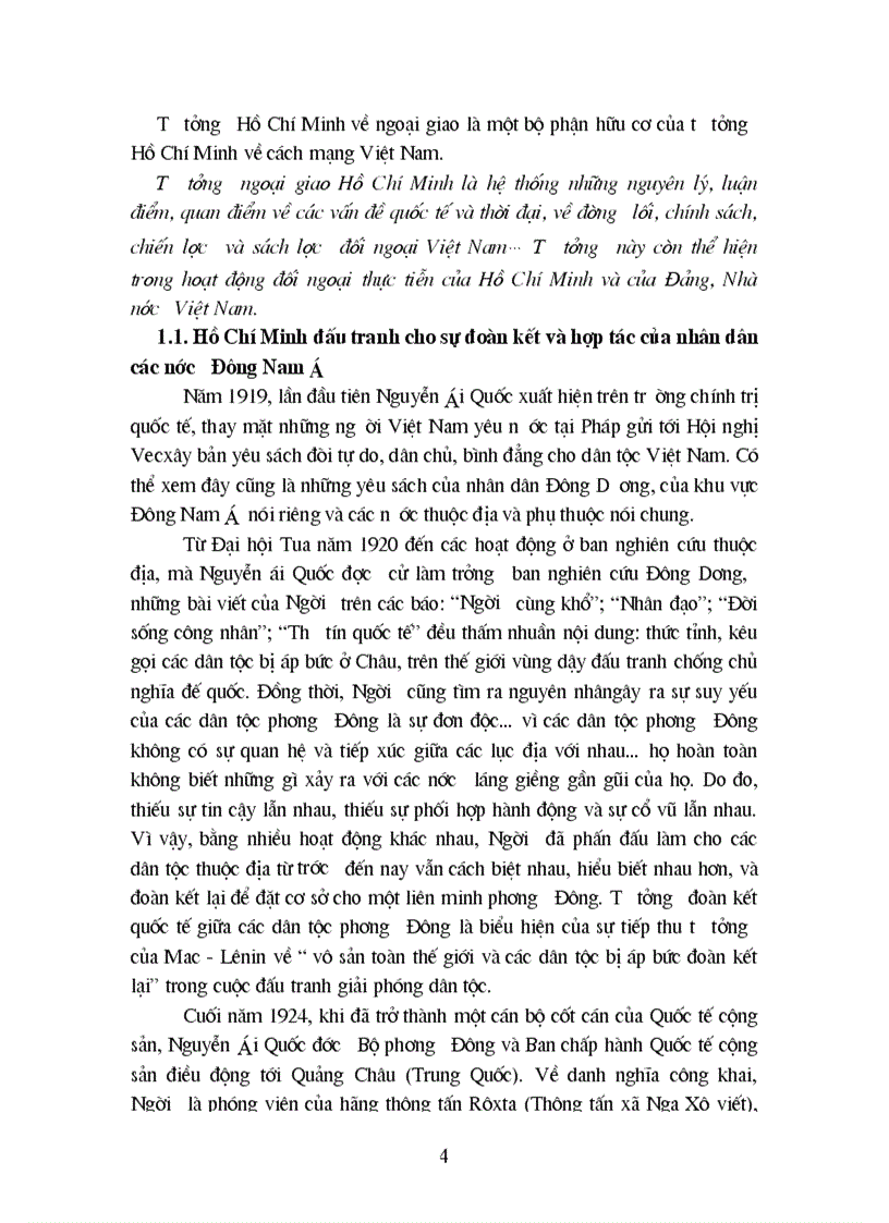 image for page Tư tưởng Hồ Chí Minh với xu hướng đoàn kết hợp tác khu vực Đông Nam á và sự vận dụng của Đảng trong thời kỳ đổi mới