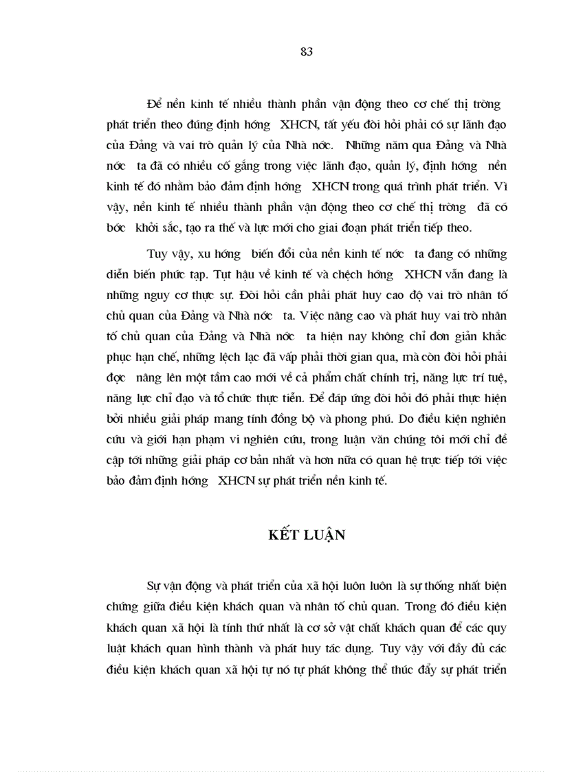 image for page Nhân tố chủ quan với việc bảo đảm định hướng xã hội chủ nghĩa sự phát triển nền kinh tế hàng hóa nhiều thành phần ở nước ta hiện nay 1