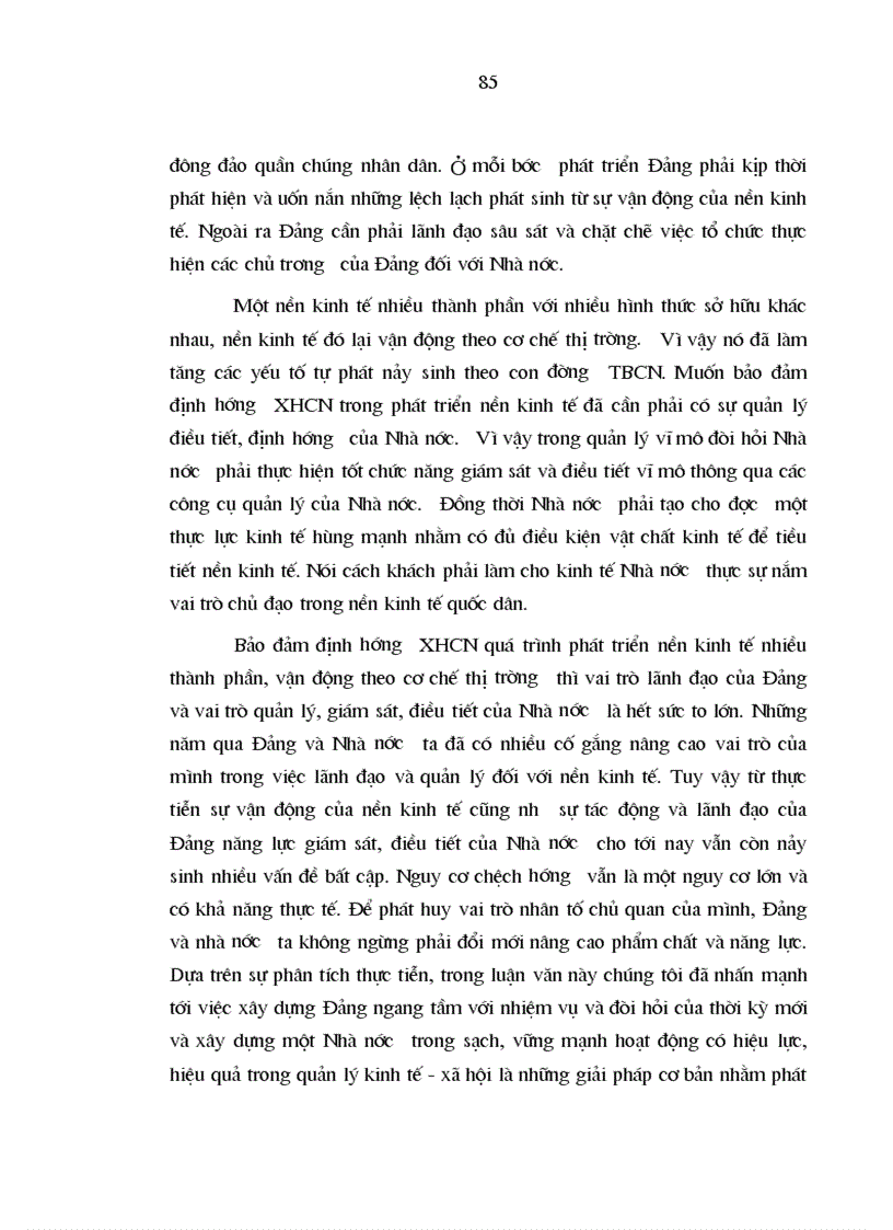 image for page Nhân tố chủ quan với việc bảo đảm định hướng xã hội chủ nghĩa sự phát triển nền kinh tế hàng hóa nhiều thành phần ở nước ta hiện nay 1