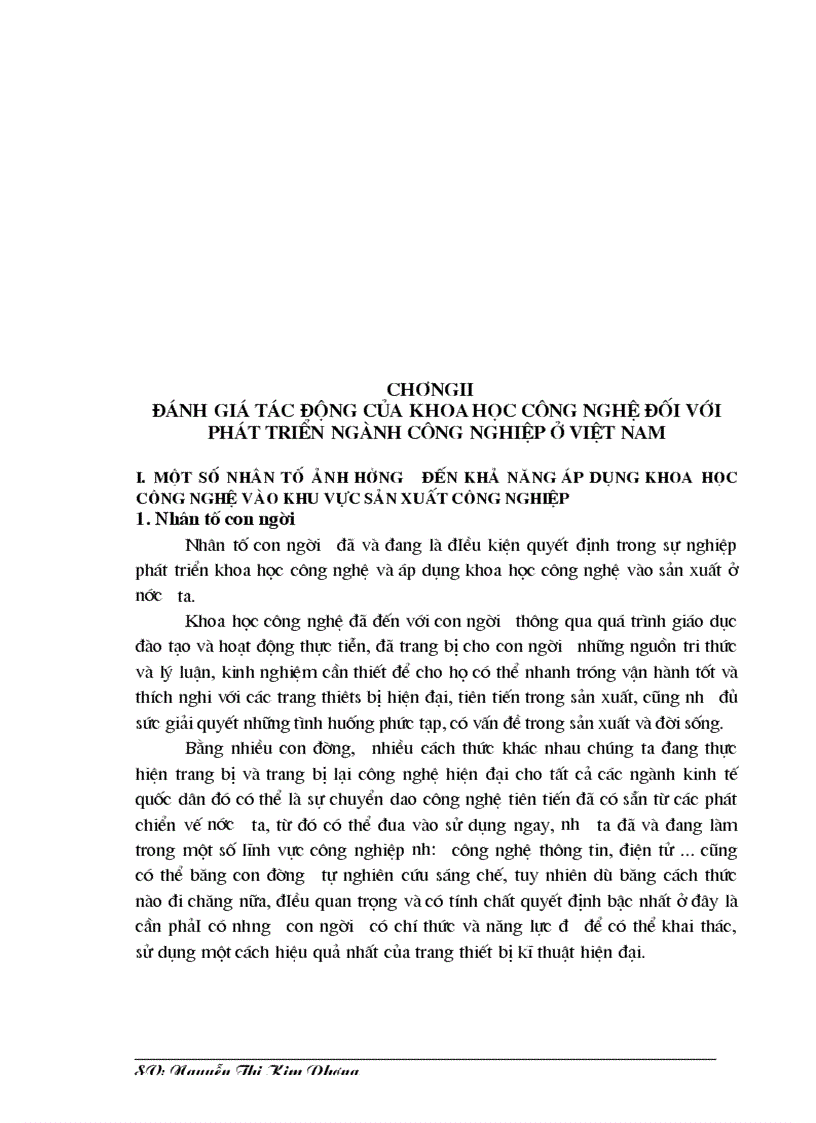 image for page Vai trò của khoa học công nghệ đối với sự phát triển công nghiệp việt nam