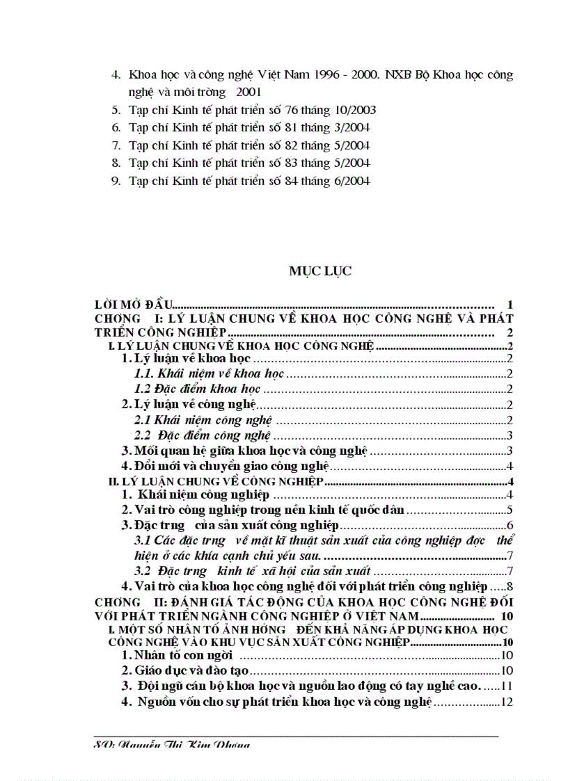 image for page Vai trò của khoa học công nghệ đối với sự phát triển công nghiệp việt nam