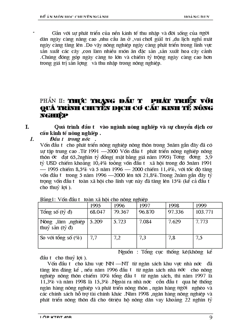 image for page Đầu tư phát triển cho sự chuyển dịch cơ cấu kinh tế nông nghiệp Việt Nam