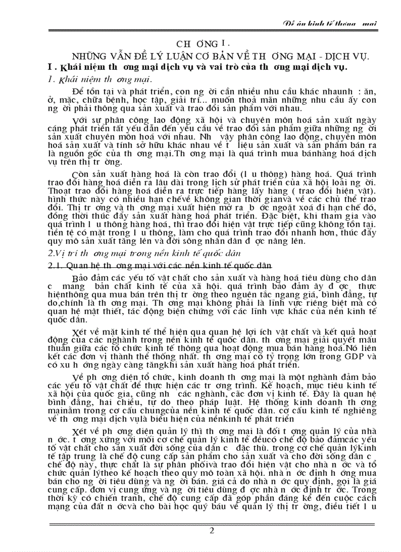 image for page Thương mại dịch vụ trong những năm đổi mớỉ nước ta thức trạng và giải pháp