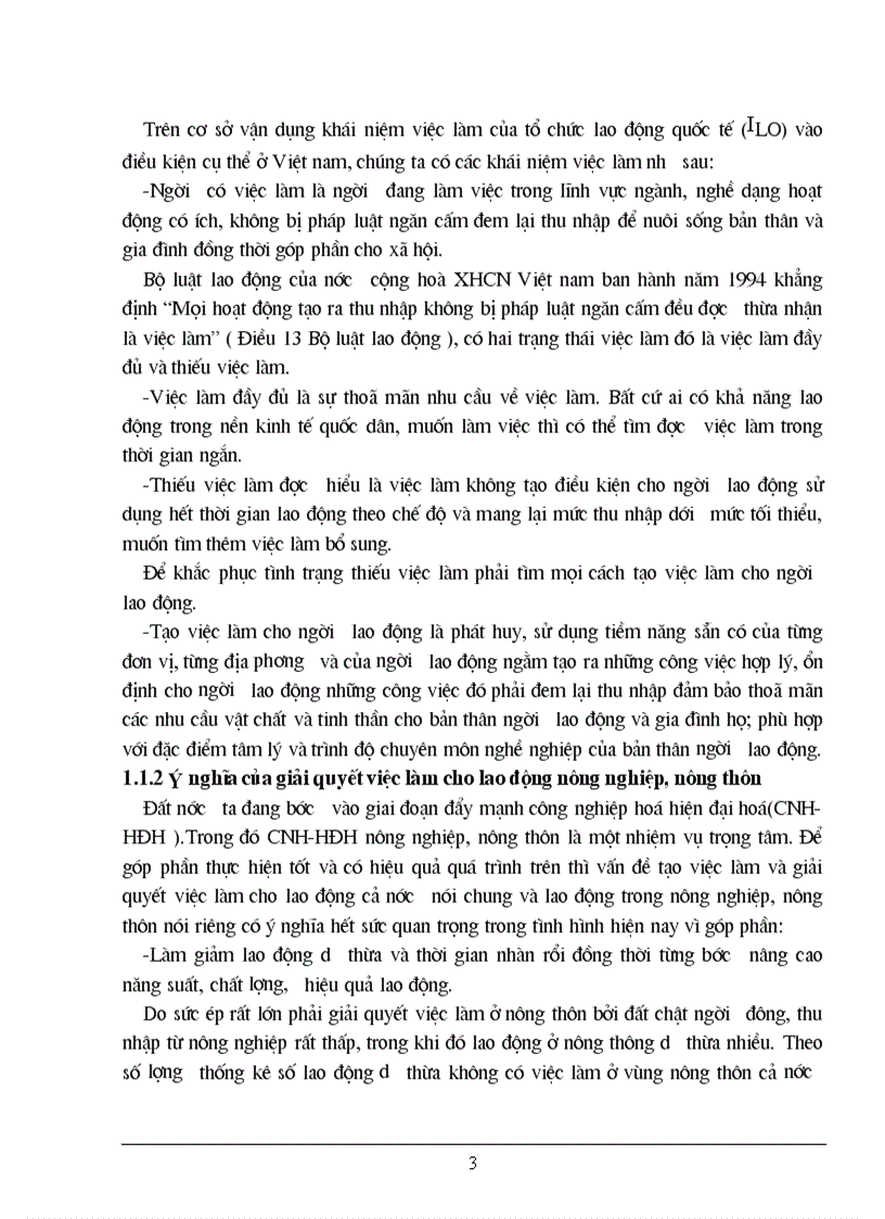 image for page Các giải pháp chủ yếu nhằm giải quyết vấn đề việc làm cho lao động nông nghiệp nông thôn nước ta từ nay đến 2010