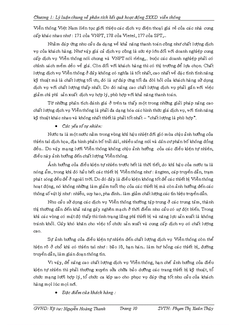 image for page Phân tích kết quả hoạt động sản xuất kinh doanh các dịch vụ Viễn thông tại Viễn thông Bình Thuận