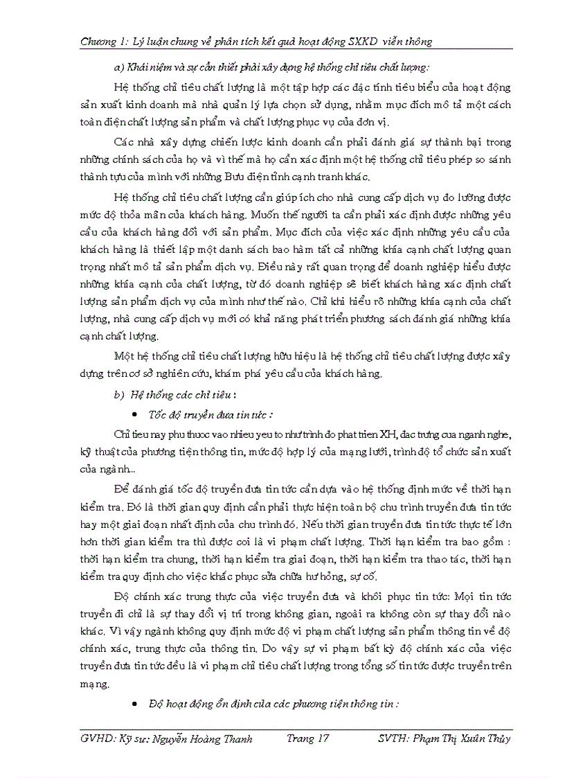 image for page Phân tích kết quả hoạt động sản xuất kinh doanh các dịch vụ Viễn thông tại Viễn thông Bình Thuận
