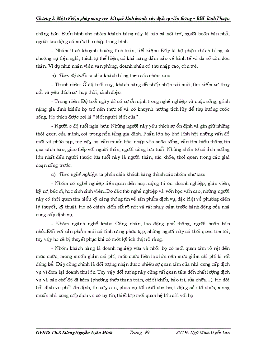 image for page Phân tích kết quả hoạt động sản xuất kinh doanh các dịch vụ Viễn thông tại Viễn thông Bình Thuận
