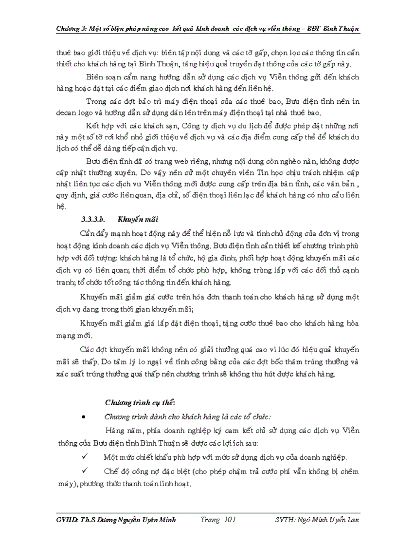 image for page Phân tích kết quả hoạt động sản xuất kinh doanh các dịch vụ Viễn thông tại Viễn thông Bình Thuận