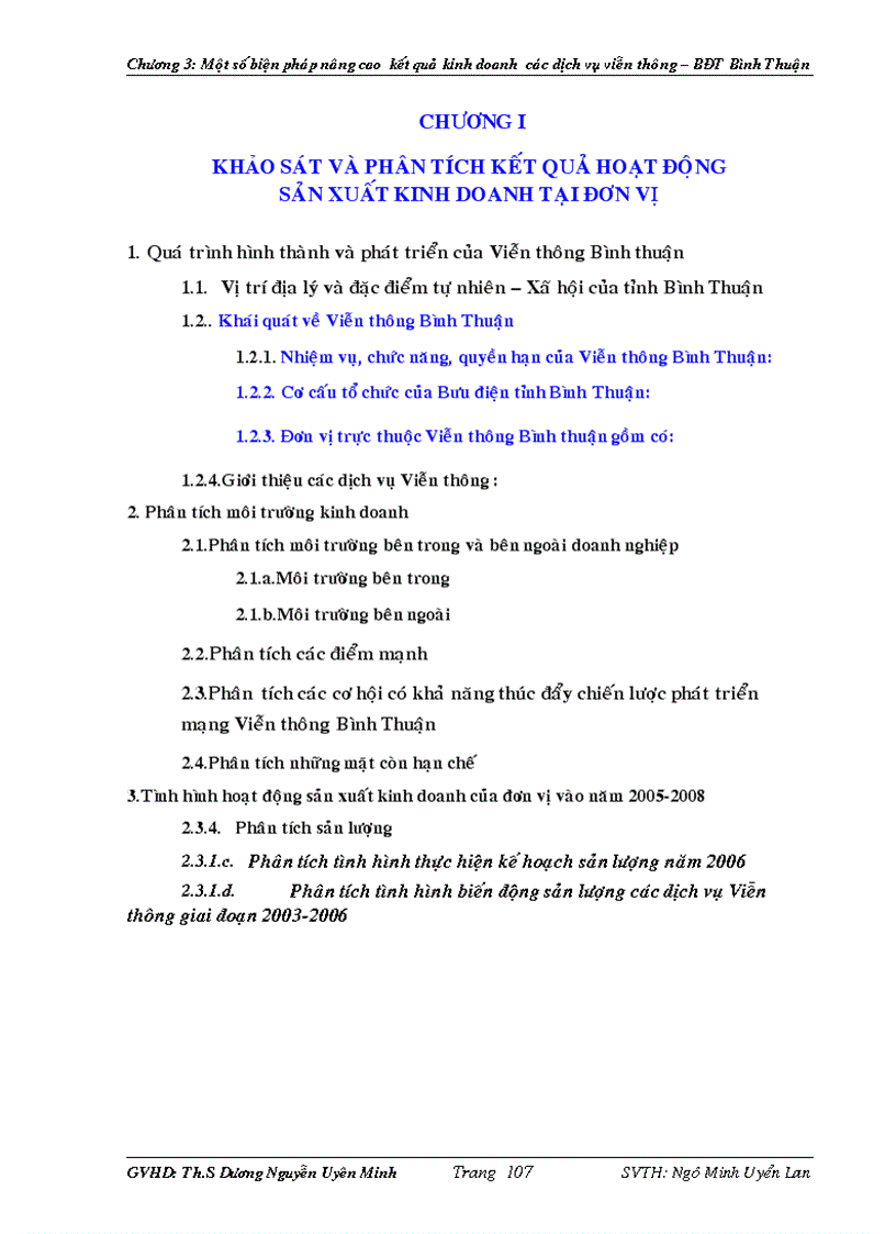 image for page Phân tích kết quả hoạt động sản xuất kinh doanh các dịch vụ Viễn thông tại Viễn thông Bình Thuận