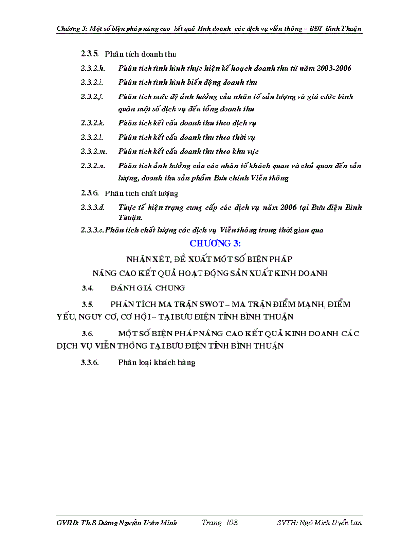 image for page Phân tích kết quả hoạt động sản xuất kinh doanh các dịch vụ Viễn thông tại Viễn thông Bình Thuận