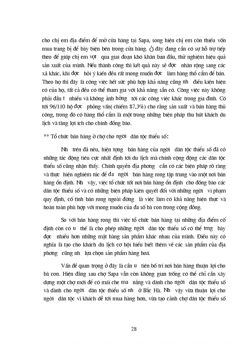 image for page Thực trạng phát triển du lịch ở SaPa và tác động của sự phát triển du lịch tới đời sống của các dân tộc thiểu số