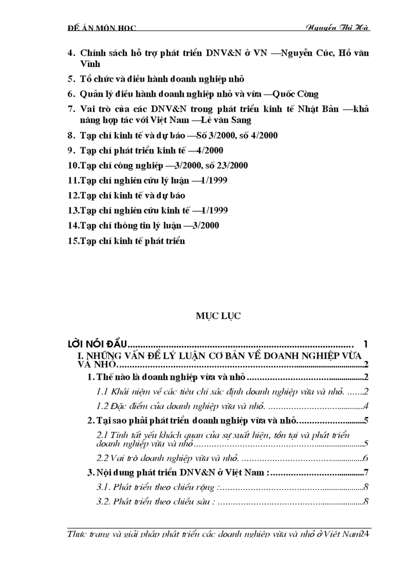 image for page Thực trạng và giải pháp phát triển các doanh nghiệp vừa và nhỏ ở Việt Nam