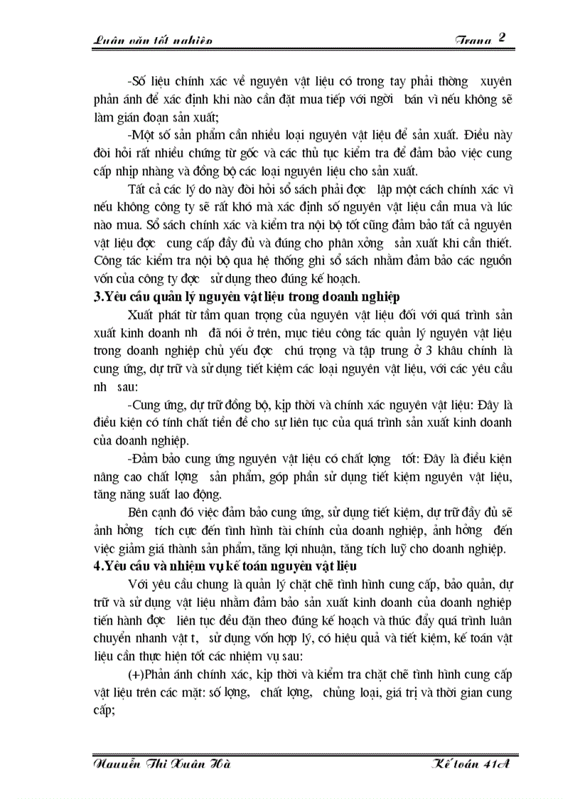 image for page Công tác kế toán nguyên vật liệu với việc nâng cao hiệu quả sử dụng nguyên vật liệu trong doanh nghiệp