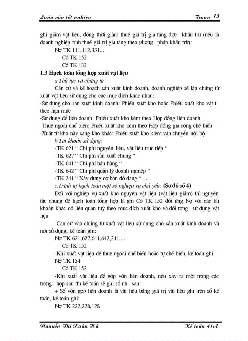 image for page Công tác kế toán nguyên vật liệu với việc nâng cao hiệu quả sử dụng nguyên vật liệu trong doanh nghiệp