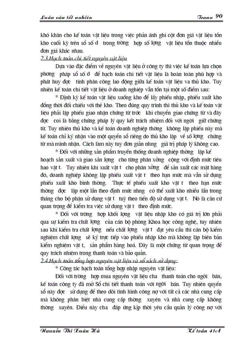 image for page Công tác kế toán nguyên vật liệu với việc nâng cao hiệu quả sử dụng nguyên vật liệu trong doanh nghiệp