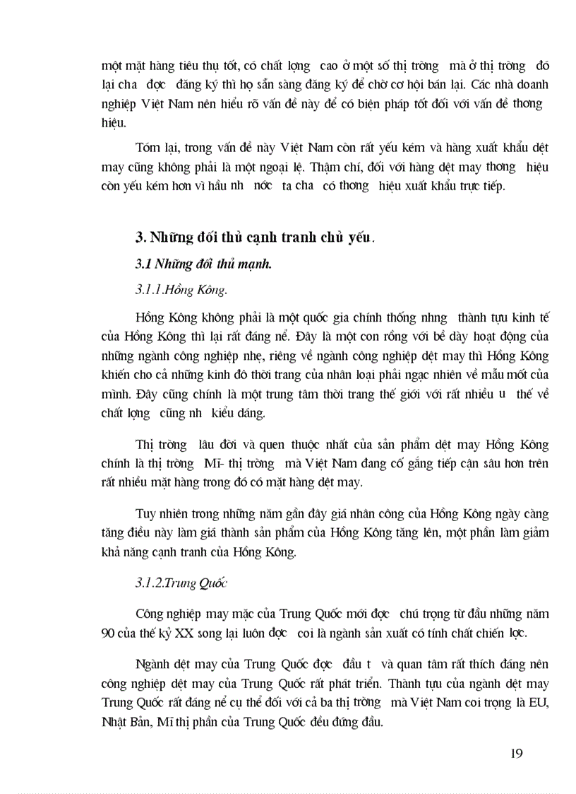 image for page Phương hướng và giải pháp nhằm nâng cao khả năng cạnh tranh của hàng dệt may xuất khẩu nước ta