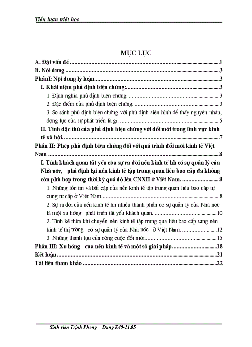 image for page Khái niệm phủ định biện chứng trong triết học Mác LêNin với việc phân tích đổi mới kinh tế ở Việt Nam 1