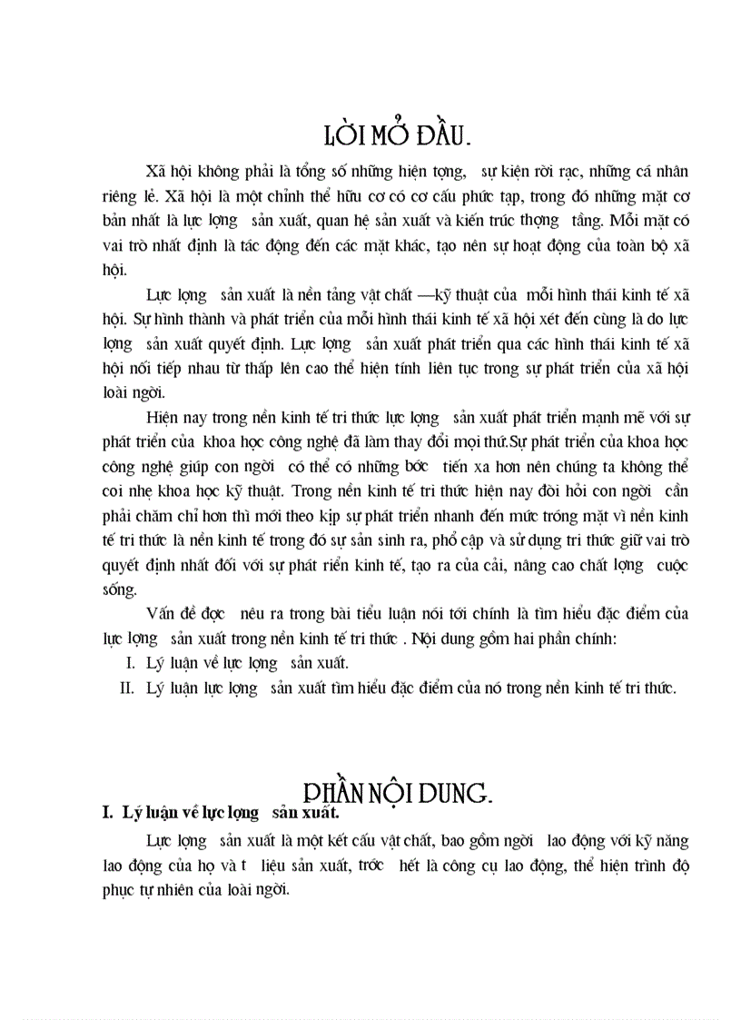 image for page Lý luận lực lượng sản xuất tìm hiểu đặc điểm của nó trong nền kinh tế tri thức