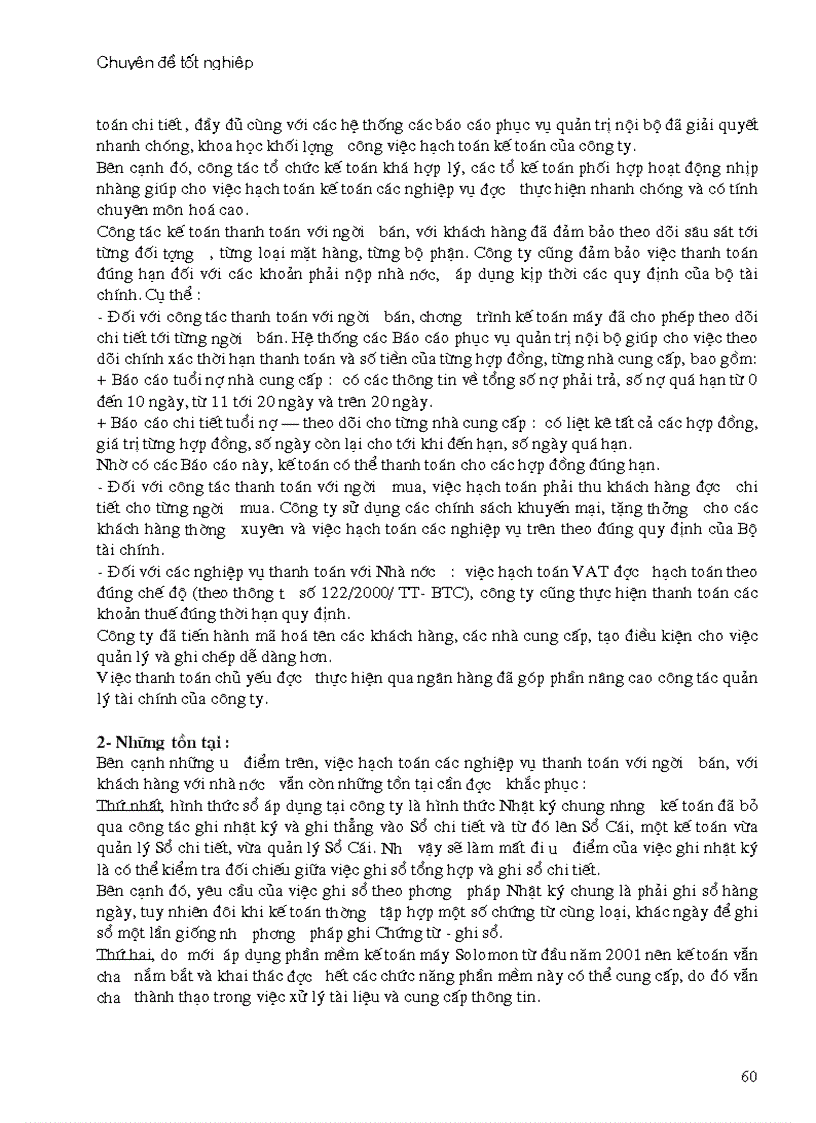 image for page Hạch toán các nghiệp vụ thanh toán với người bán khách hàng và Nhà nước với việc tăng cường quản lý tài chính tại công ty cổ phần đầu tư và phát triển công nghệ Đông á