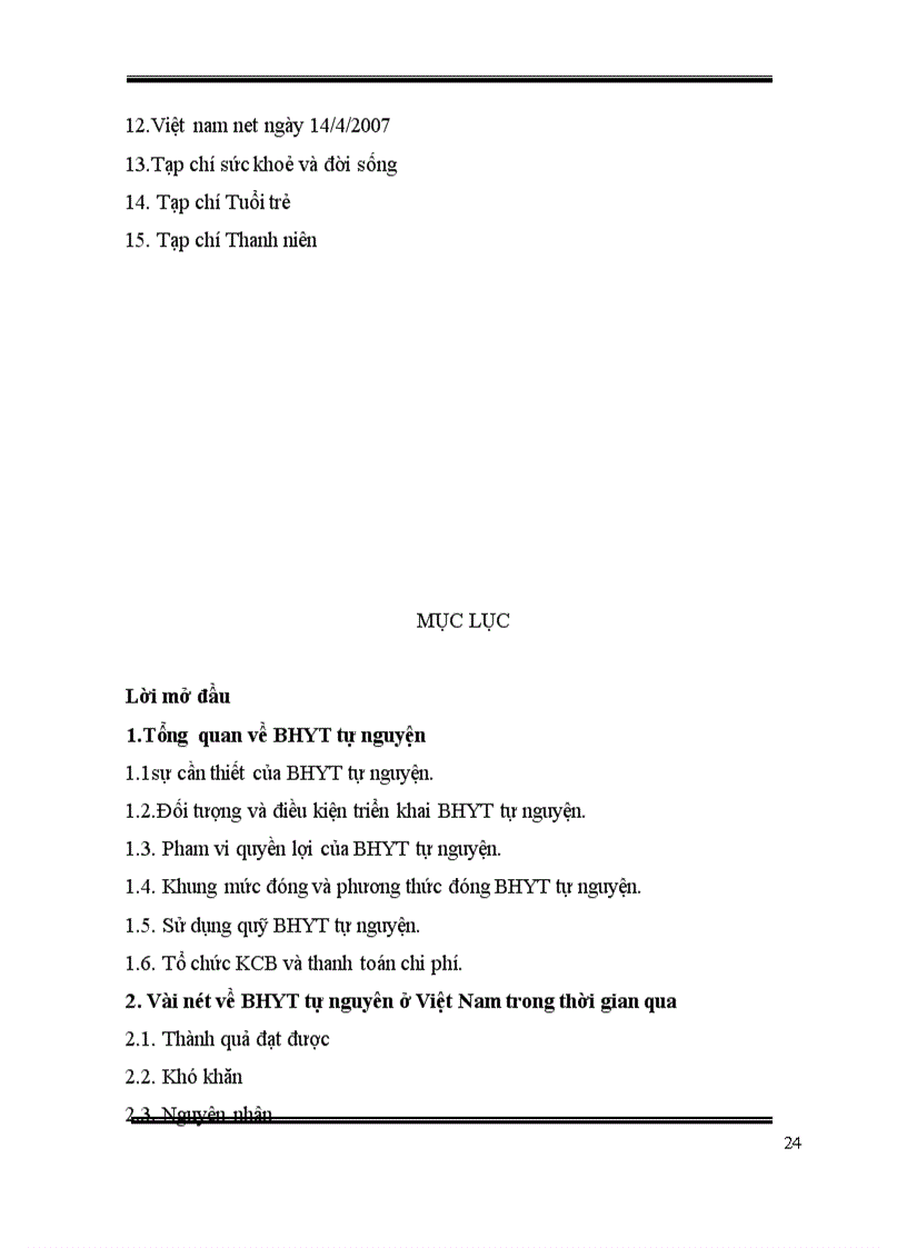 image for page Vài nét về BHYT tự nguyện 1