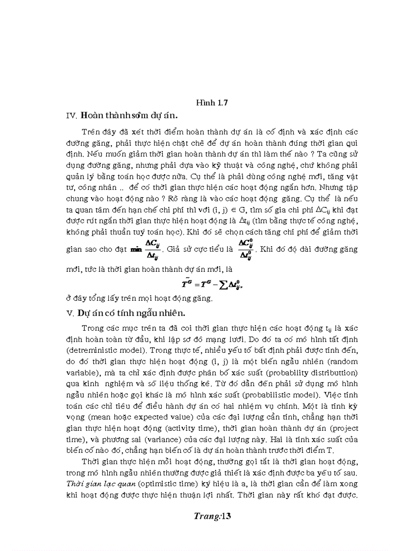 image for page Điều hành dự án bằng phương pháp PERT PCM và ứng dụng giải bài toán lập lịch thi công công trình