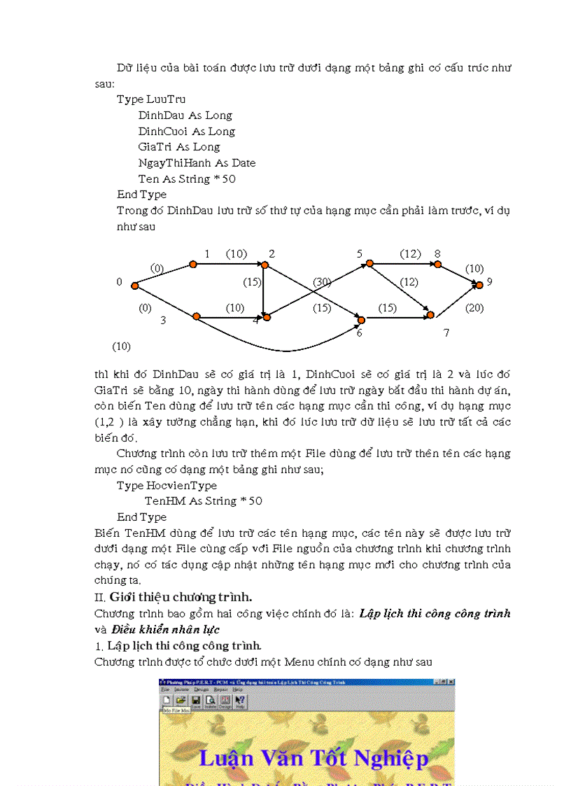 image for page Điều hành dự án bằng phương pháp PERT PCM và ứng dụng giải bài toán lập lịch thi công công trình