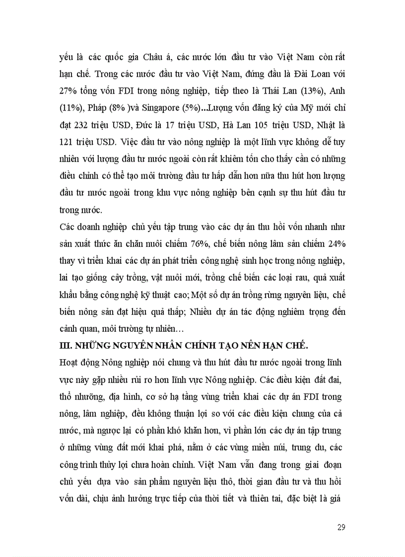 image for page Thực trạng và giải pháp nâng cao hiệu quả thu hút đầu tư trực tiếp nước ngoài trong lĩnh vực nông nghiệp và phát triển nông thôn