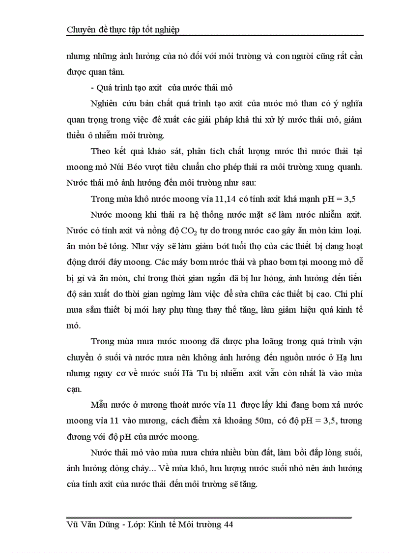 image for page Đánh giá hiệu quả kinh tế xã hội môi trường của dựán mở rộng khai thác mỏ than Núi Béo