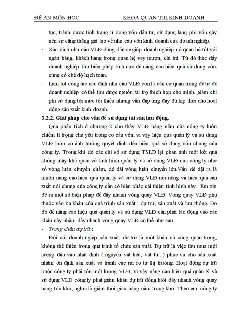 image for page Thực trạng quản lý sử dụng vốn lưu động và các biện pháp quản lý vốn lưu động tại Công ty cổ phần xây dựng và khai thác mỏ Việt Nam 1