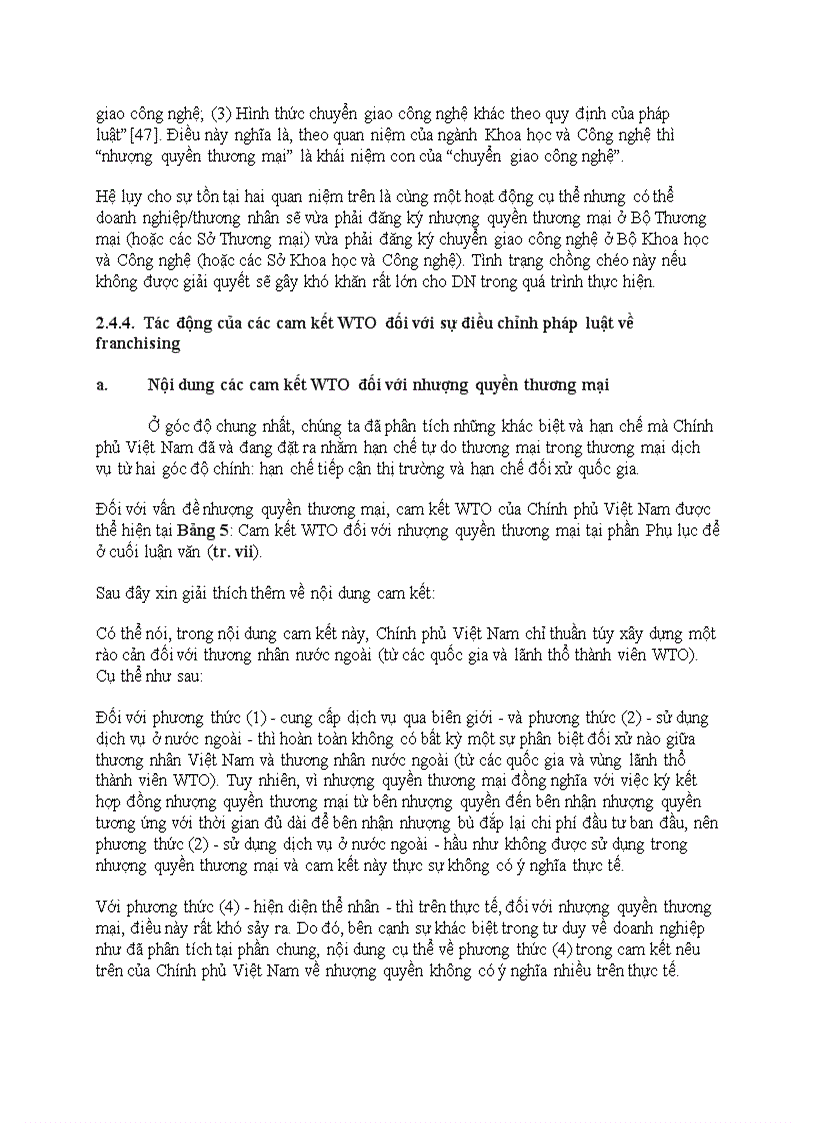image for page Hiện trạng pháp luật nước ta về thương mại dịch vụ phân phối và tác động của cam kết WTO của Việt Nam đối với sự điều chỉnh pháp luật về thương mại dịch vụ phân phối