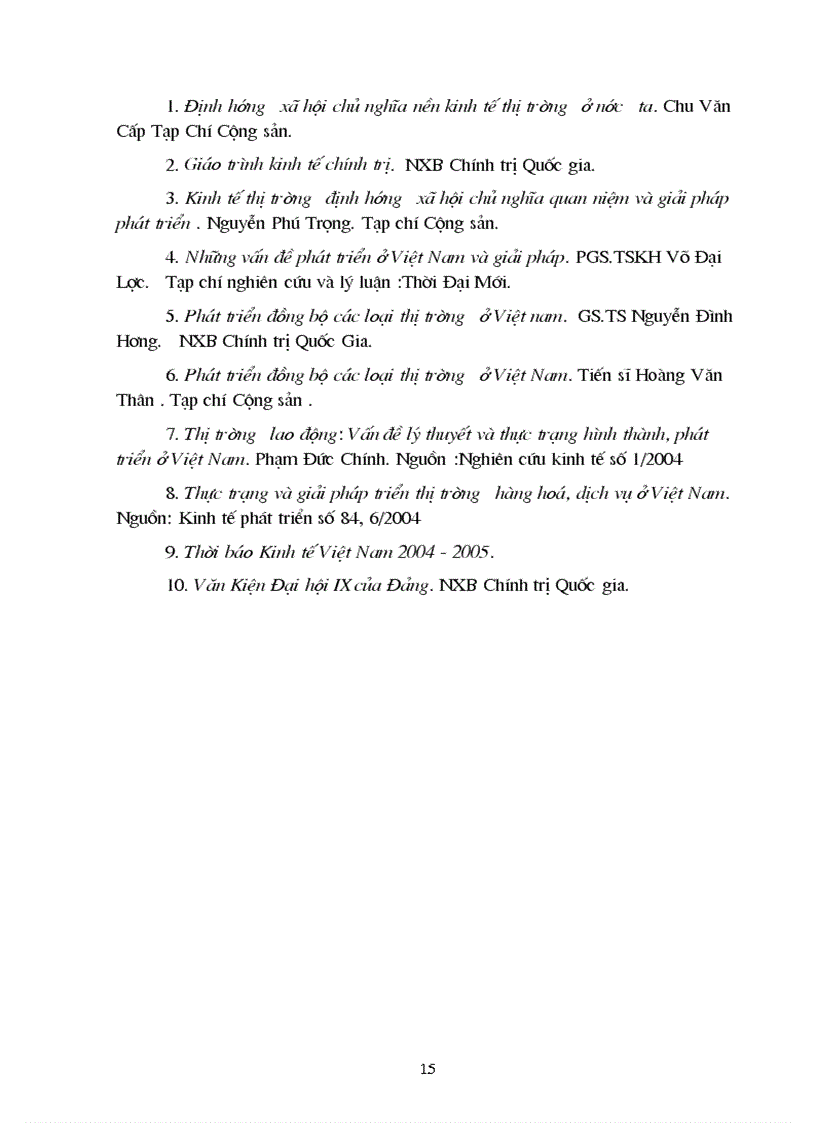 image for page Phương hướng và giải pháp phát triển đồng bộ các loại thị trường trong nền kinh tê thị trường định hướng xã hội chủ nghĩa ở Việt Nam